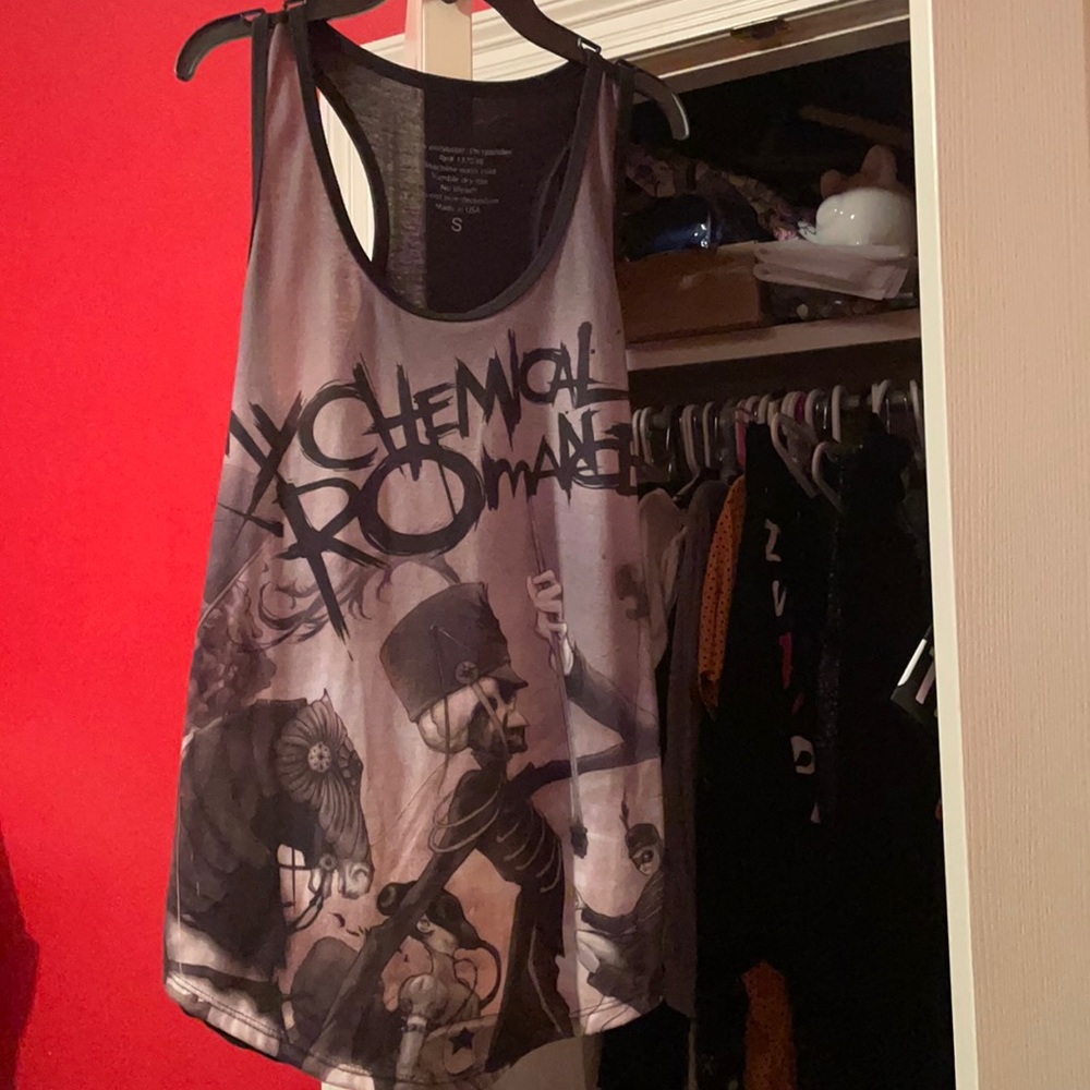 my chemical romance black parade tank